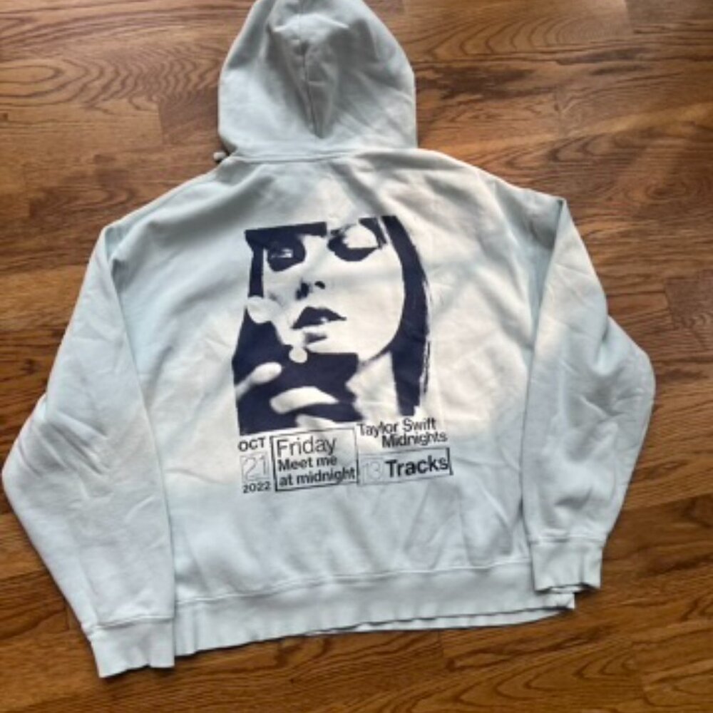Taylor Swift Midnights Hoodie XL | Official Taylor Swift Merch | Pre-Owned Excel - Picture 2 of 7